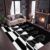 Non-Slip 5′ x 7′ Area Rug with Chess Theme, Washable Non-Slip Living Room Rug, Home Decor Indoor Carpet for Game Room Classroom Laundry Brain Games