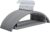 Non-Slipngers with Semi-Circu Curved 20-Pack 45CM Adult Clothes Hangers No Trace & Deforion Gray Color Perfect for Closet nization