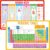 Non-Slip Placemats for Kids, 2 PCS Washable Table Mat,
