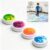 Non-Slip Sensory Balance Stepping Stones, Rainbow Light-Up River Stones with Piano Music, Indoor & Outdoor Balance Sensory Beam Obstacle Course Toy for Toddlers, Develop Coordination (4 pcs)