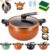 Non-Stick Enamel Micro Pressure Pot, 8L Multi-Function Cooker