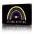 Nonbinary Rainbow Eye Vintage Metal Wall Art Signs 8X12 In