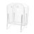 NonMiFyR Acrylic Magazine Rack Magazine Holder Display Stand Organizer Book Stand with Transparent Look that Blends On Desks Counters Or Shelves Suitable for Office Reception Study Retail