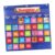 NonMiFyR Calendar Pocket Chart Classroom Pocket Chart Classroom Organizer Teaching Chart Wall Hanging with Polyester Pockets and Colorful Cards Suitable for Sc, Blue
