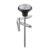 NonMiFyR Coffee Temperature Gauge Thermometer Dial Meter with Metal Body and Round Dial for Accurate Espresso and Milk Temperature Reading Suitable for Espresso Making Latte Home Kitchen use, Black