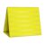 NonMiFyR Folding Card Holder for Desktop Learning Tool in Office Settings, Yellow