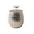 NonMiFyR Storage Container Agate Jar Organizer Canister Box With Lid Aluminum Frame Faceted Pattern Look Suitable for coffee table display bookshelf styling home decoration