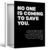 No One Is Coming To Save You Motivational Canvas Wall Art, Empowering Inspirational Growth Mindset Poster, Positive Affirmation Print, Dark Minimalist Office Wall Decor 8x10in Wrapped Canvas