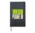 No Planet B Ecology Sustainability Environmentalist Hardcover Journal, Black