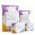 No Pump Vacuum Storage Bags for Clothes, Space Saver, 3 Pack Reusable