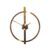 No Punching No Assembly for Home Use Silent Living Room Spanish Wall Clock