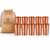 Northcrest Store Hammered Pure Copper Water Drinking Glasses Set of 10, 14 Oz Handcrafted Copper Tumblers, Traditional Copper Cups for Water, Ayurvedic Wellness Drinkware, Gift Set