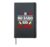 No Sabo Kid Mexican American Hispanic Spanish Language Hardcover Journal, Black