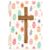 Notebook Journals 1 Pack Easter Religious Decoration Easter Eggs and Cross