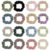 Nothstein 16Pcs Small Satin Scrunchies Hair Ties for Women Think Thin Hair