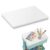 Novabright 1 Pcs Cart Topper 15.35″x11.42″x0.59″ MDF Non-Slip Work Surface Inserts Trolley Cover for Rolling Carts Increases Work Surface and Storage Space (White)