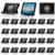 Novabright 24 Pcs Christian Bible Verse Phone Stand for Desk Religious Wooden Phone Holder for Church Baptism Employee Worker Teacher School Office Desktop Accessories (Foldable Style)
