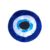 Novelty Round Eye Hair Clips,Funny Acetate Eye Claw Clip,Round Claw Clip for Women,Blue