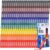 Noveread 24 Sets Tempera Paint Sticks 192 Pcs 8 Colors Washable Quick Drying Art Solid Tempera Paint Stick Bulk Crafts Supplies