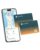 NOVOO Apple Find My Wallet Tracker Card (Pack of 2) – Air Tracer Ultra-Thin 1.6mm, 6 Year Battery, IP68 Waterproof, 80dB Alert, Bluetooth Location Tracker for Wallet, Luggage