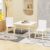 NOXJUQU 3-Piece Table and Chair Set Boys & Girls Play Table