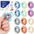 NPPN Fidget Rings for Kids, 36 Pack (Morandi)