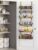 NQW 6-Tier Over Door Pantry Organizer, 60.4″ H Adjustable Metal Hanging Shelves for Kitchen Office Laundry, Black