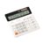 NSUQOA 12 Digit Standard Function Calculator, Battery and Solar Hybrid Powered Adjustable Angle LCD Display, Great for Home and Office Desks