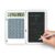 NSUQOA Calculator Writing Tablet Portable Smart Graphics Handwriting Pad Board Drawing Paperless with Rechargeable(Black)