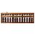 NSUQOA Portable Chinese 13 Digits Column Abacus Arithmetic Calculating Counting Math Learning Tool School Office Use
