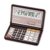 NSUQOA Scientifice Caculator Folding Desktop Battery & Solar Calculator for School Convenient to Carry Caculators(D)