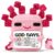 Ntwananowaxinwana God Says Christian Gifts for Women Men Friends, Emotional Support Handmade Crochet Axolotl with Bible Verse Card for Birthday Baptism, Inspirational Religious Desk Decor Present