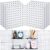 Nuanchu 8 Pack No Drill Pegboard Panels, 10×10 Inch White ABS Plastic Pegboard Wall Mount Organizer Kit for Garage Kitchen Office Living Room, Self Adhesive, 11lb Weight Capacity(White)