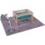 Nuanchu Sensory Table Mat for Kids 72″x54″ Waterproof Absorbent Floor Protector TPR Non-Slip Play Mat for Water Sand Tables, Sensory Activities, Easy Clean & Machine Washable