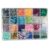 Nukinp Loose Sequins, 5mm Shiny Faceted Plastic Iridescent Sequins, Multi-Use Round Sparkling Items for DIY Craft Sewing Nail Festival Costume Decoration