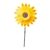 Nukinp Sunflower Wind Spinner with Stake Portable Plastic Decorative Sunflower Wind Spinners Outdoor for the Yard Garden Kindergarten