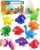 Number Dinosaur Toys for Kids 3-5, Montessori Educational Toys for 3 4 5 Year Old Boy Girl Gifts, Toddler Dino Travel Toy Preschool Learning Activities, Double Sided Dinosaurs Numbers Matching Game