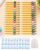 Numbered Pencil Toppers 1-30, Colorful Pencil Number Caps，Light Blue