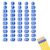 Numbered Pencil Toppers 1-50, Reusable Classroom Pencil Labels, 50 Pack