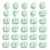 Numbered Pencil Toppers 30/50 Pcs, Reusable Classroom Labels