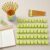 Numbered Pencil Toppers, Classroom Labels Pencil Charms for Supply Station (1-50 Number,Light Green)