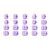 Numbered Pencil Toppers, Reusable Classroom Pencil Labels, Pencil Cap Sets