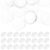 NUOBESTY 100pcs Glass Cabochon Craft Pieces for DIY Projects and Decoration