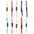 NUOBESTY 10pcs Elastic Pu Leather Bookmark Bands for Planners and Bibles with Spot Marker, Keeps Pages Organized, Stretchy Journal Bands Suitable for Professionals and Readers Random Color
