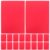 NUOBESTY 150pcs A4 Red Colored Card Making Paper with Thicker Design and Multi-pen Compatibility Foldable Folding Paper for Crafts DIY Crafts and Creative Tasks