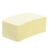 NUOBESTY Blank Index Cards Matte Finish Yellow 100pcs with Rounded Corners, Paper Material Unruled Surface, Versatile for Quick Reminders and Meetings, for Office Workers and Students