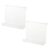 NUOBESTY Book with Treadmill and 2pcs Stand Acrylic for Holder Tablet Display Reading Rack Easy Installation Enhanced Reading, Workouts