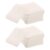 NUOBESTY Nail Polish Remover Pads Nail Glue Cleaning Lint Free Cotton 500pcs White 2 Inch Soft Cotton Wipes Streak-Free Polish Removal Personal Grooming