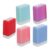 NUOBESTY Self Inking Teacher Stamp Set 5 Pieces Portable Abs Student Reward Stamping and Marking Homework Stamps for Papers and Assignments