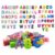 NUOFIX 78 Pcs Colorful Chunky Letter Beads with 6mm Hole, Cute Acrylic Alphabet Beads A-Z 3 Sets for Jewelry Making, Large Hole Bubble Letter Beads for Keychains Bracelets Bag Charms DIY Crafts
